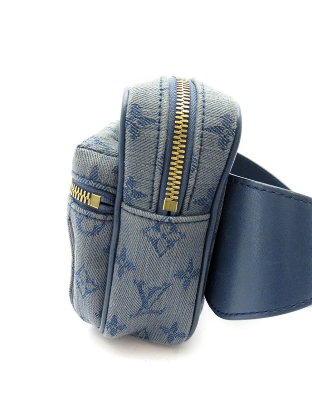 Louis Vuitton Bam Outdoor Monogram Denim Belt Bag Blue - Picture 3 of 7